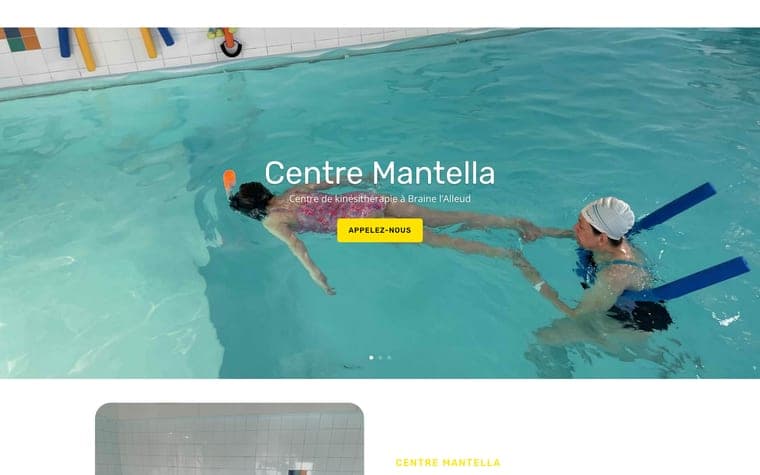 Site web Mantella réalisé par Webforce