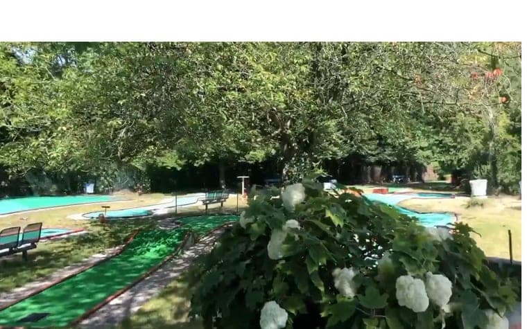 Site web Minigolf Namur réalisé par Webforce