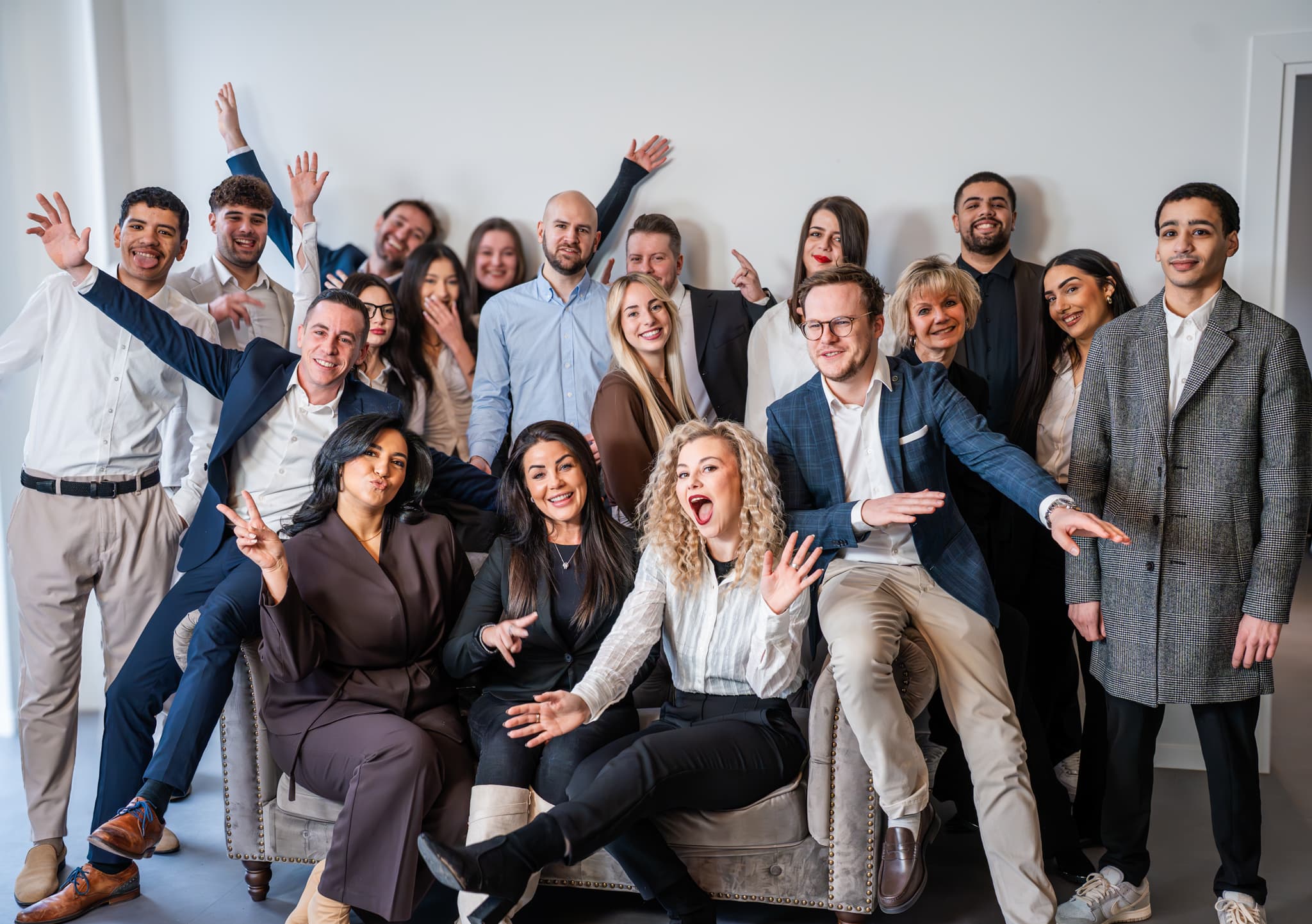 Toute l'équipe de l'agence web Webforce en Belgique